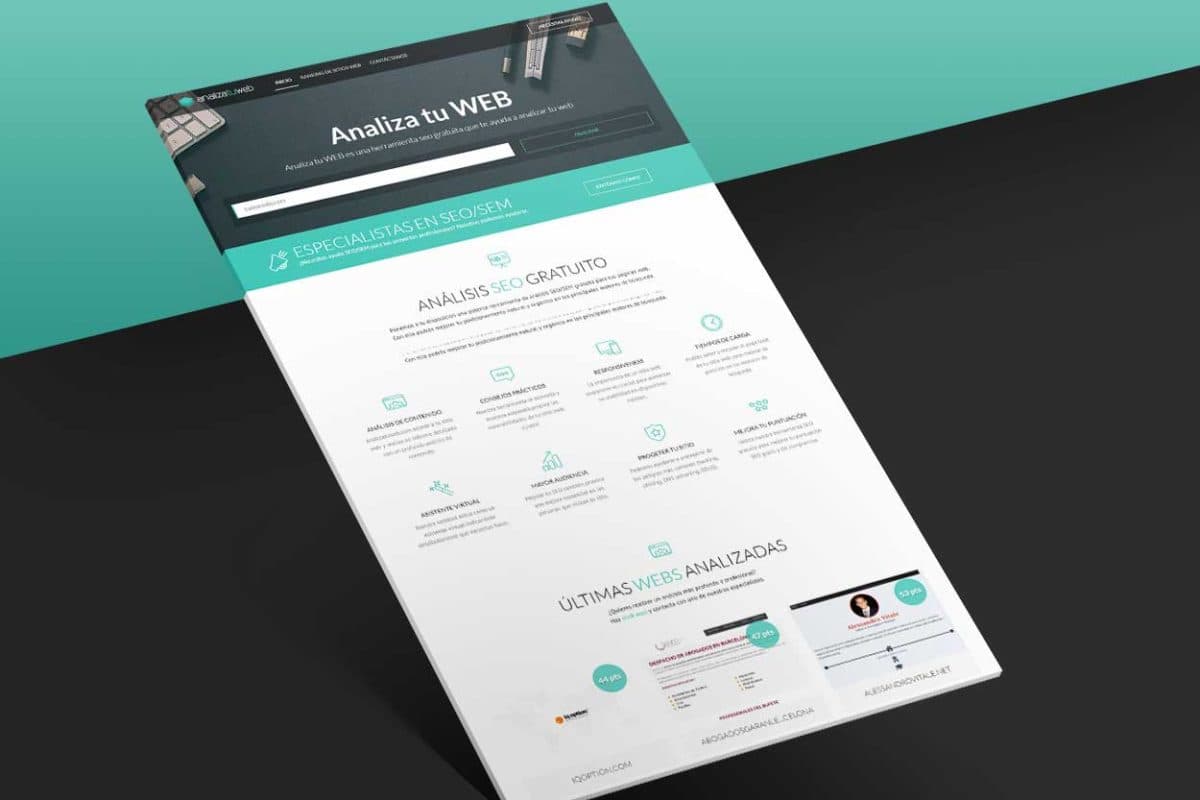 AnalizaTuWeb (Website Rank Tool) screenshot