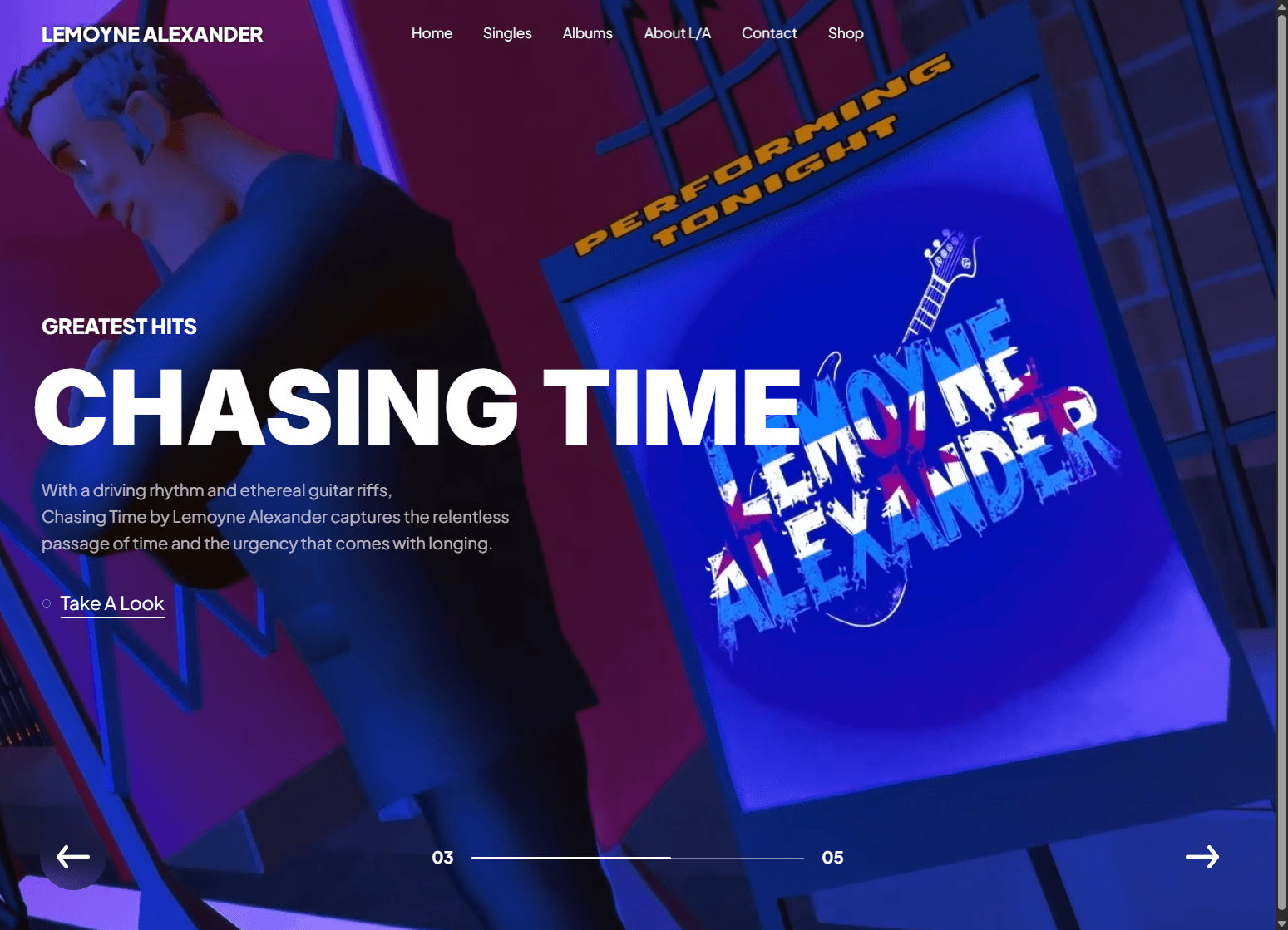 WeLemoyneAlexander.com screenshot